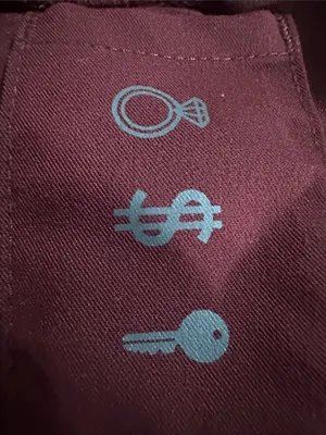 Figs Burgundy Drawstring Scrub Joggers thumbnail 10