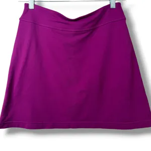 Athleta Berry Purple Athletic Golf Tennis Running Skirt Built-in Shorts Skort thumbnail 3