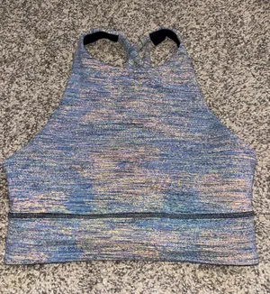 Lululemon Energy Bra High Neck Long Line *Medium Support, B–D Cup size 6 thumbnail 1