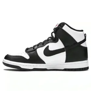 NIB Nike Dunk High Panda Black White Sneaker Shoe Women’s 8 Men’s 6.5 thumbnail 3