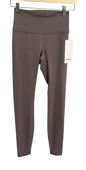 NWT lululemon Wunder Train Tight 28 washed grey size 6 Washed Grey authentic thumbnail 1