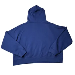 Disney World 50th Anniversary Cropped Hoodie L Navy Rose Gold thumbnail 3