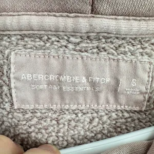 Abercrombie & Fitch Soft AF Essentials Mauve Pink Hoodie Sweatshirt Women's thumbnail 6