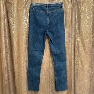 Abercrombie & Fitch Utra High Rise Super Skinny Ankle Center Seam Jeans 4/27 thumbnail 2