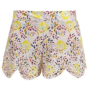 Free People Floral Flowy Shorts thumbnail 1