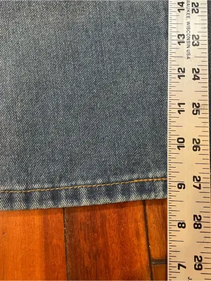 Barrel Leg High Rise Jeans Women’s 8 Y2K 90s Streetwear Normcore Medium Wash thumbnail 5