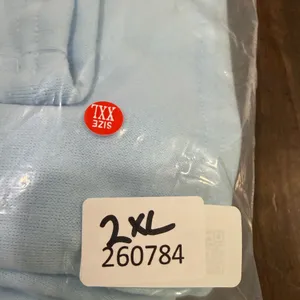 NEW Baby Blue Pull On Waist Open Straight Leg Sweatpants Size XXL #260784 thumbnail 7