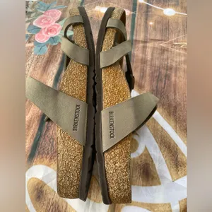 Birkenstock Olive Double Strap Sandals thumbnail 10
