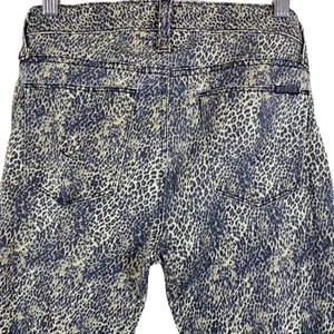 HUDSON Cheetah Print Nico Super Skinny Mid-rise Jeans thumbnail 5