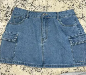 Shein Jean Skirt Mini thumbnail 1