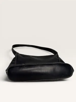 Fossil Black Leather Shoulder Bag thumbnail 3