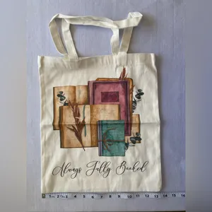 Always Fully Booked Totebag‎ 16x14 inch thumbnail 5