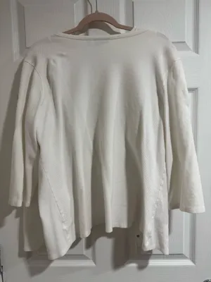 Denim & Co 2-piece cardigan & tank set thumbnail 2
