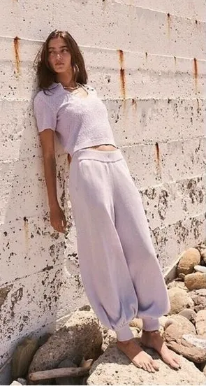 Free People NWOT Nolan Knit Sweater Set Size L thumbnail 1