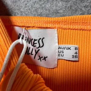 Princess Polly Mini Dress Orange Cut Out‎ Ribbed Knit US 4 NWT Marissa thumbnail 4