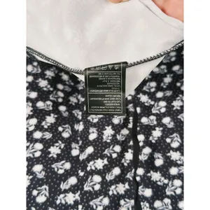 Betsey Johnson Y2K Floral Corset Milkmaid Midi Dress Size XL Black Coquette thumbnail 12