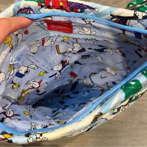 Vera Bradley and Peanuts snoopy crossbody bag collaboration thumbnail 4