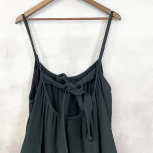 Sol Angeles Women Maxi Sundress Plus OS Gauzy Minimalist‎ Coastal Lounge Cruise thumbnail 2