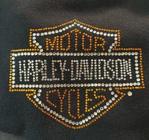 Harley Davidson Frieze O’Fallon IL Womens Size XL Black Short Sleeve Shirt Biker thumbnail 6