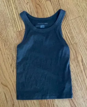 grey american eagle tank top thumbnail 1