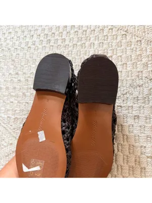 Madewell The Ruth Ballet Flat in Woven Leather thumbnail 5