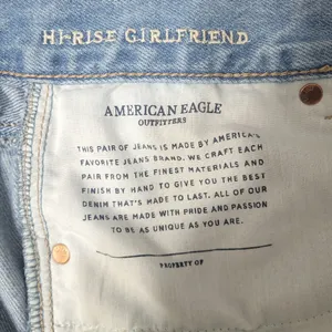 American eagle jeans high rise girlfriend blue size 6 thumbnail 11
