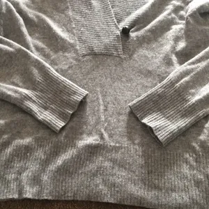 JCrew Hooded Grey Sweater Gray thumbnail 3