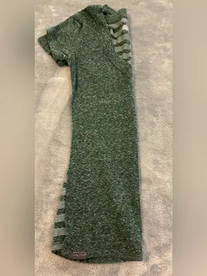 JanSport Women's Heathered Green V-Neck Tee Size Small thumbnail 8