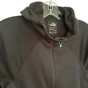 The North‎ Face Full Zip Hoodie Jacket Women's Small Black FlashDry Activewear thumbnail 3