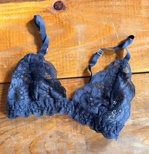 We are HAH black lace bralette XS thumbnail 1
