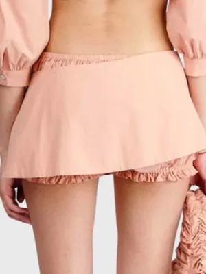 My Mum Made It Wrap Bloomer Shorts Peach thumbnail 2