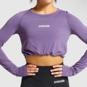 Gymshark Purple Long Sleeve Top thumbnail 1