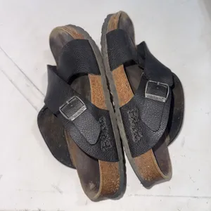 Birkenstock Birki's Black Criss Cross Strap Sandals EU: 39 US Size W8 M6 thumbnail 16