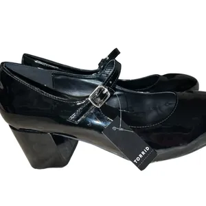 Torrid Black patten leather Mary Janes! Nwt thumbnail 8
