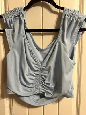 Free people breathe deeper cropped tank  thumbnail 2