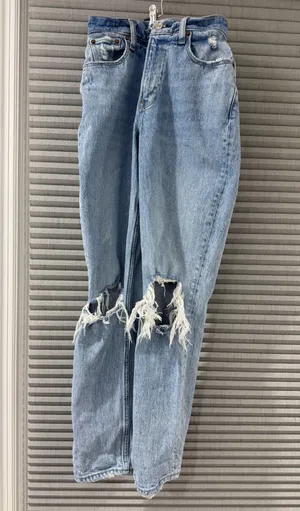 Jeans Abercrombie High-Rise 90s Straight Ultra thumbnail 1