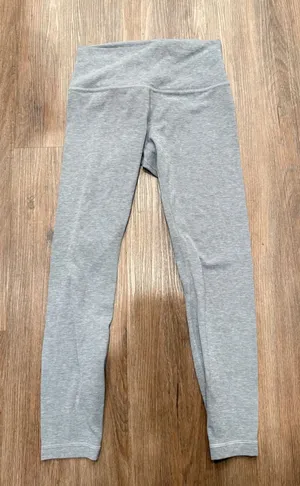 Lululemon Align High-Rise‎ Pant 25 Heathered Grey Nulu Leggings Size 8 thumbnail 1