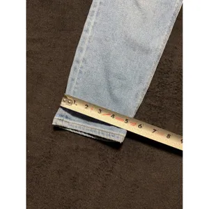American Eagle Outfitters Womens Mom Jeans‎ Light Wash Distressed High Rise Size thumbnail 8