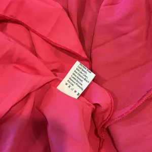 Prettygarden Pink V-Neck Long Sleeve Pleated Fit & Flare Waist Tie Dress XL thumbnail 6