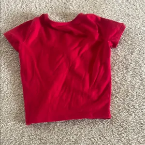 Hollister Vibrant Red Gathered Top thumbnail 4