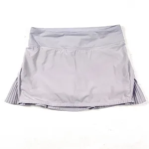 Lululemon Tennis Skirt Skort Womens Play Off The Pleats Golf Silver Lilac Size 6 thumbnail 7