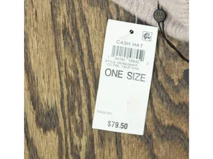 NWT Charter Club Womens 100% Cashmere Cuffed Beanie Pearl Taupe Heather Brown thumbnail 8