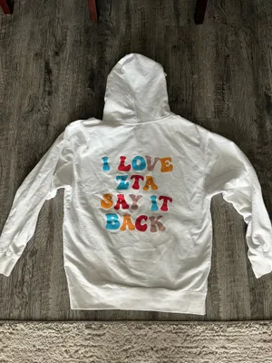 Zeta tau alpha zip-up hoodie thumbnail 2