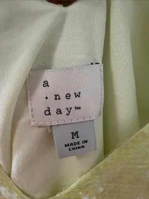 A New Day Sequin A Line Mini Dress M thumbnail 5
