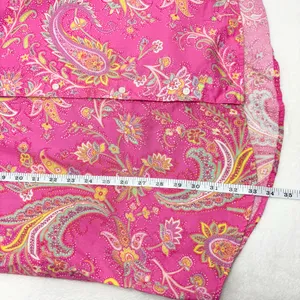 Ralph Lauren Pink Paisley Button Down‎ Shirt Size Medium thumbnail 8