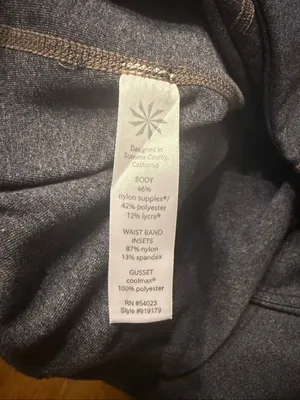 Athleta Womens Straight Up Pant Bootcut Legging Grey Yoga Stretch Size Large Pet thumbnail 4