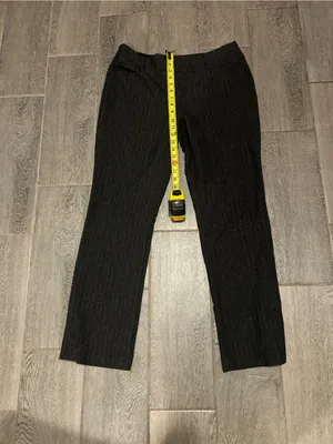 Apt. 9 gray pin stripedDress Pants - size 12 thumbnail 4