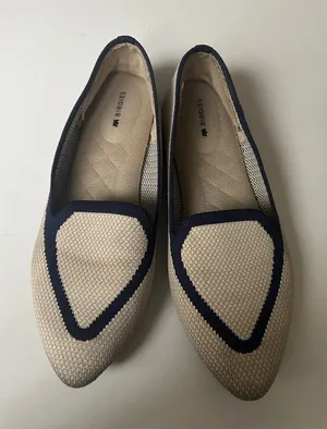 Birdies The Blackbird Knitted Flat Loafers Size 8 thumbnail 1