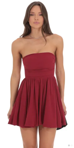 Lucy in the Sky Strapless Dress thumbnail 1