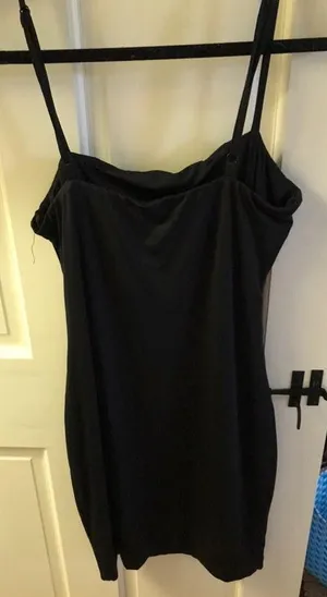 Black Bodycon Mini Dress thumbnail 2